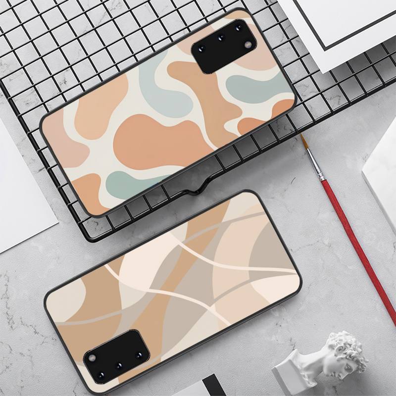 Abstract Geometry Phone Case for Samsung S10 21 20 9 8 Plus Lite S20 UlTRA 7edge