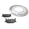 MAXIMASELECT Front Brake Parts Set for Virago Virago Drag Star TMAX500 Replacement Motorcycle Brake Maintenance (Brake Pads/Disc Rotor) 125, 250, 250,