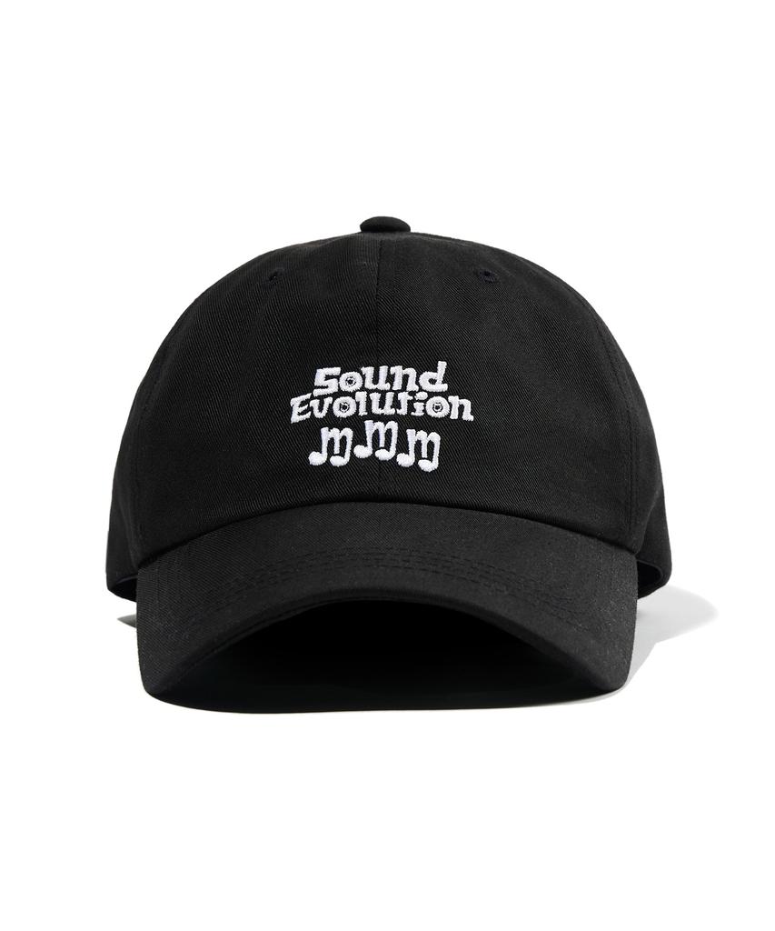CAPITAL RADIO TUNES Watercolor Sound Ball Cap Black