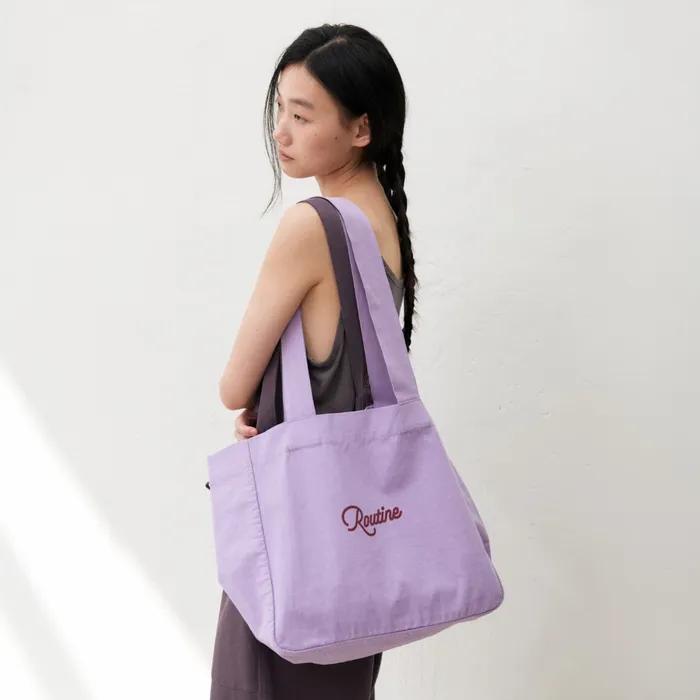 ROUTINE COTTON BAG_6COLORS