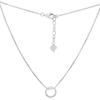 Zilveren ketting met zirkonia's, gewicht van het artikel 2,61 gr (2167921)