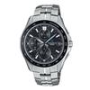 Heren Oceanus Manta Zonne-energie Horloge, Bluetooth, Saffierglas, Radio-gestuurd, Zilver, Japans Model OCW-S7000-1A2JF