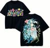 Project Sekai Colorful Stage Anime Lover TShirt Harajuku Cotton NewModel High Street Retro Fashion Oversized Unisex Breathable