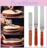 Various Thickening Cream Spatula Curved Scraping Cake Mounting Tools Baking