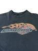 Vintage Harley Davidson T-shirt Herr Stor 90-tal Patton Alabama Sliten Blekt