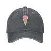 Schattige ijshoorn Baseballpet luxe Damespet tactische pet Golfhoed Unisex Zonbescherming Unisex Petten Dames