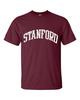 STANFORD UNIVERSITY CHAMPION  MENS RED SHORT SLEEVE COLLEGE LOGO TEE NEW Unisex T-Shirt