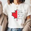 Canadian Maple Leaf T-Shirt, True North Strong Free Patriotic Tee