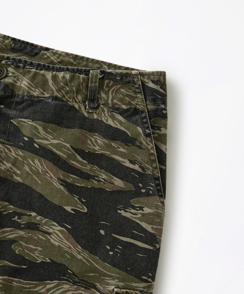 OUTSTANDING Tds Tiger Camo Military Pants_Tiger Camo