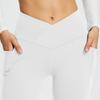 Women's Wear of Pure Color Casual Micro Flare High Waist Slim Wide Foot Yoga Fitness Pants Spring and Summer 2026