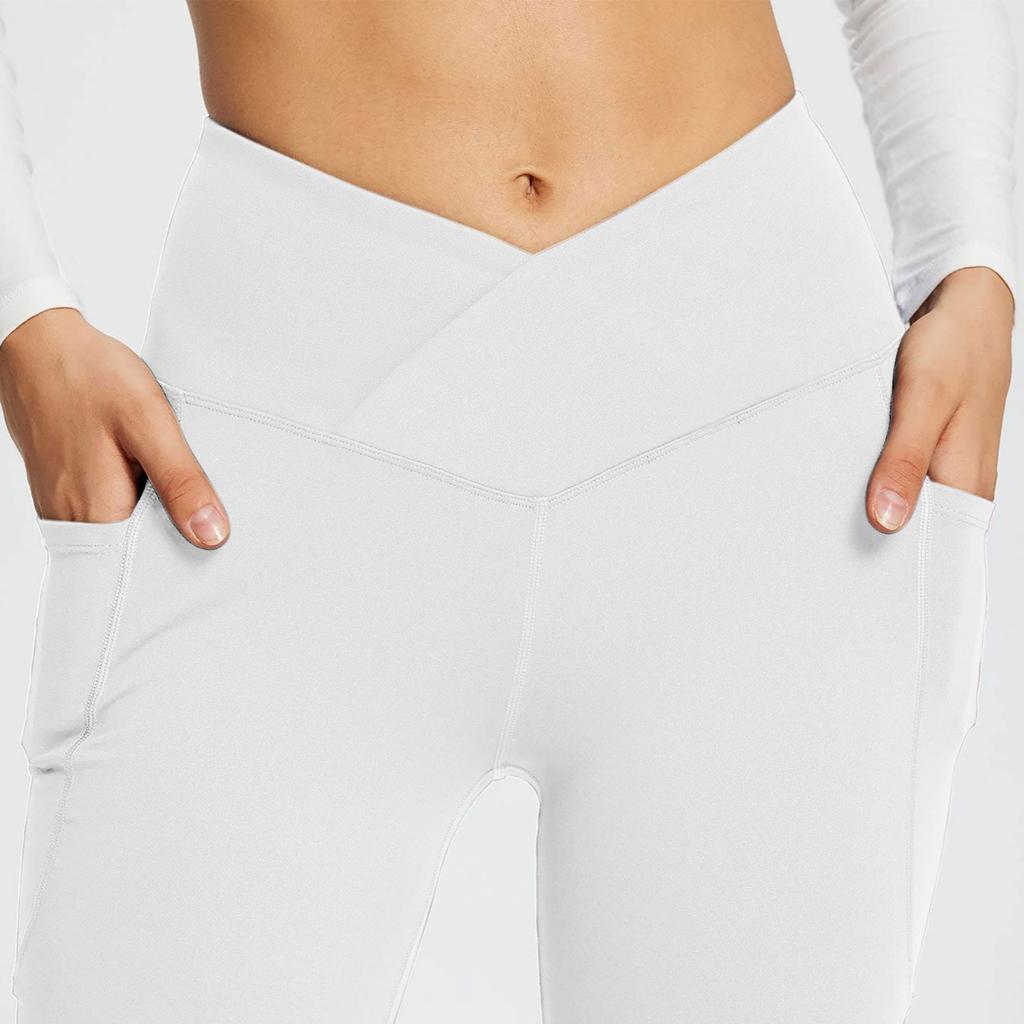 Women's Wear of Pure Color Casual Micro Flare High Waist Slim Wide Foot Yoga Fitness Pants Spring and Summer 2026