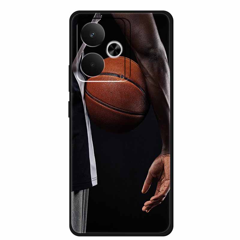For Realme GT 7 T 7T Phone Case Fashion Photos Black Silicone Soft Back Cover Case For Realme GT 7T GT7 7 T Case GT7T Coque Capa