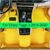 Car Floor Mats For Chery Tiggo 3 2014 2015 2016 2017 2018    Auto Foot Pads Carpet Cover Interior Accessories