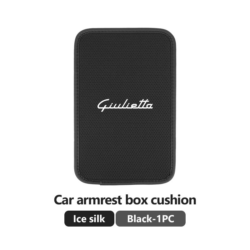 YMSOV1 Car Armrest Box Pad Central Console Armrest Box Protection Cover Mat For Alfa Romeo Giulietta GT 159 147 156 Mito Brera Giulia