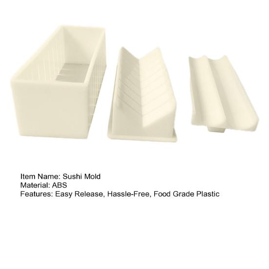 Sushi Mold Set Round Heart Shape Bento Rice Ball Nori Press Mold DIY Onigiri Mold Homemade Sushi Maker Kit