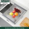 UO S O Retractable Stainless Steel Sink Drain Rack