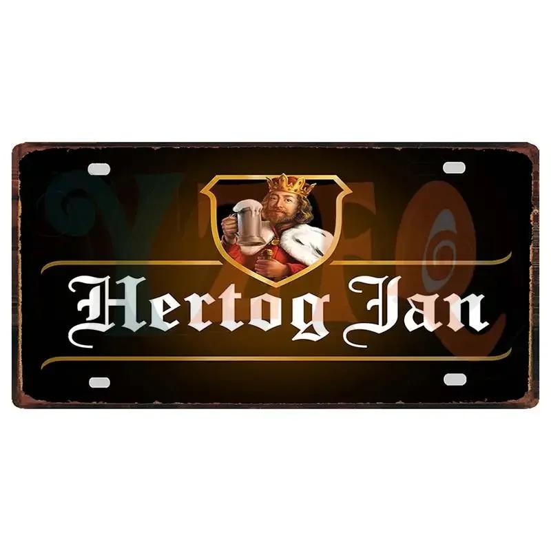 Belgické Pivo Kovový Značka 6x12 Palcov Duvel Corona Jupiler Zot Doska Na Stenu Dom Reštaurácia Remeselná Dekorácia 30X15CM DC-1636A