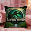 JJurassic WWorlds Movie Logo Cushion Cover Premium Comfort Reversible Pillow CoveTwo In One Design For Any Room  Car Interior