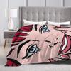 Roy Lichtenstein Pop Art Blanket Soft Warm Funny Plush Throw Blanket For Couch Bed Camping Flannel Bedspread Bed Cover