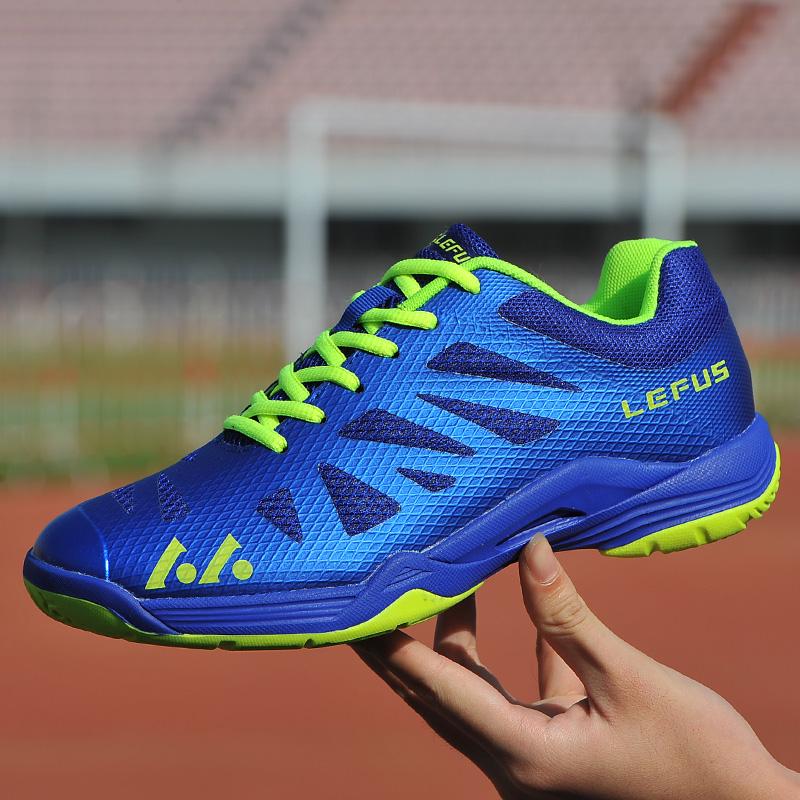 36-45 Unisex Sneakers Shock-absorbing Anti-skid Wear-resistant and Breathable Badminton Shoes Professional Training Shoes
