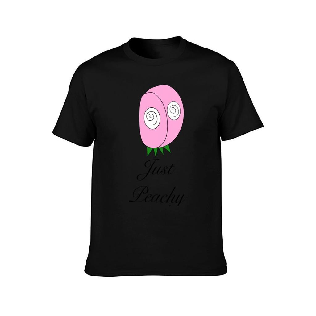 Just Peachy TShirt Work Wear Short Sleeve TShirt
