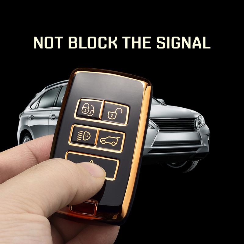Mode TPU Auto Fernbedienung Schlüssel Fall Abdeckung Shell Fob für Land Rover Range Rover Evoque Discovery Sport Velar für Jaguar XE E-PACE XF