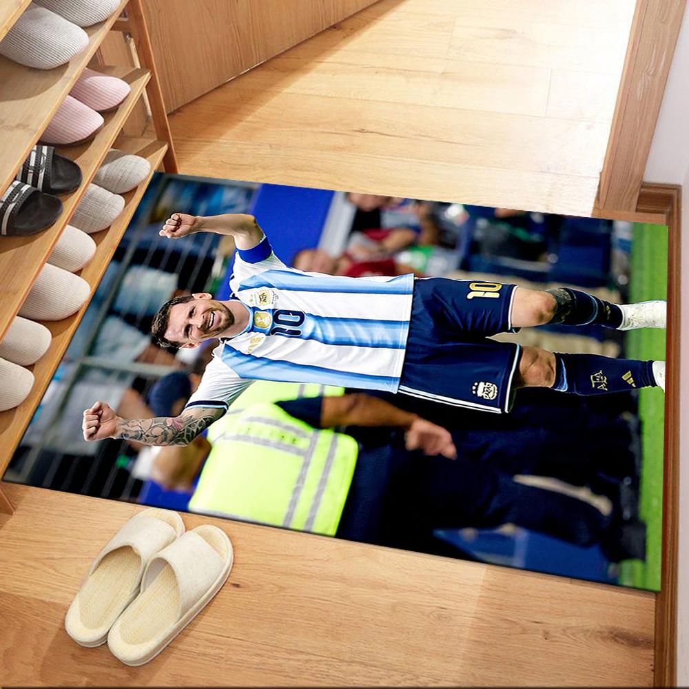 Messi 572 Carpet Perfect for Balcony Game Room Decorate Room Living Rooms Anti-slip Rug Anime Office Decor