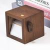 Luminous Hand Crank Photo Flip Book Frame Hand Motion Decorative DIY Wooden Rotating Picture Album Desktop Ornaments 8/16 Photos