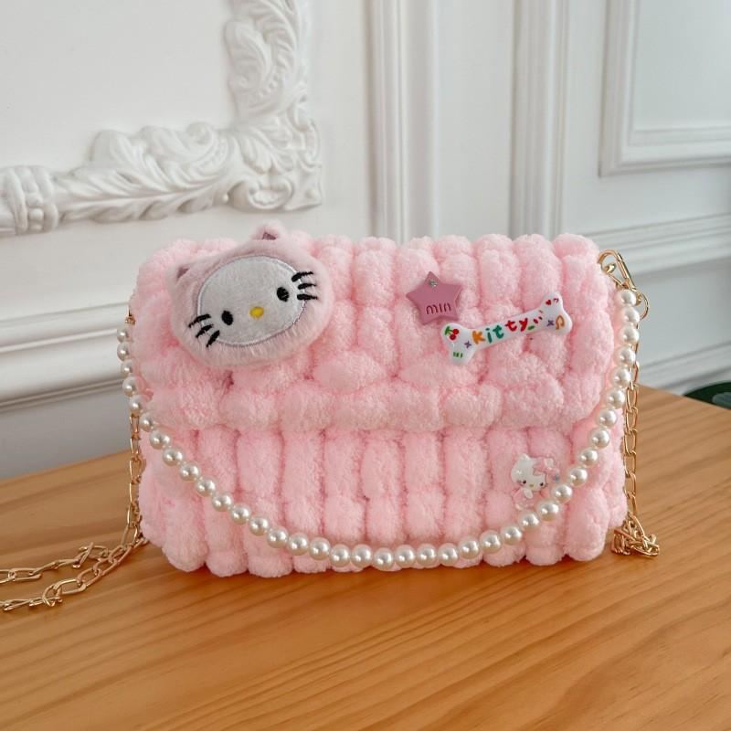 Borsa Pacha Dog Lavorata a Maglia a Mano Kit Fai da Te – Regalo alla Moda Fatto da Sé per la Fidanzata