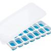 8/12/16 Pc Adjustable Refrigerator Storage Divider Snap-on Fridge Door Shelf Dividers Organizer Bins Plastic Container Separator
