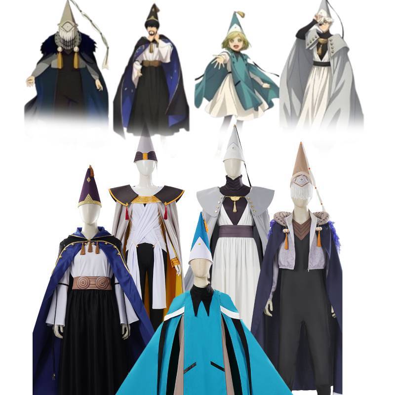 Witch Hat Atelier Qifrey Cosplay Set With Blended Fabric For Animators And Collectors