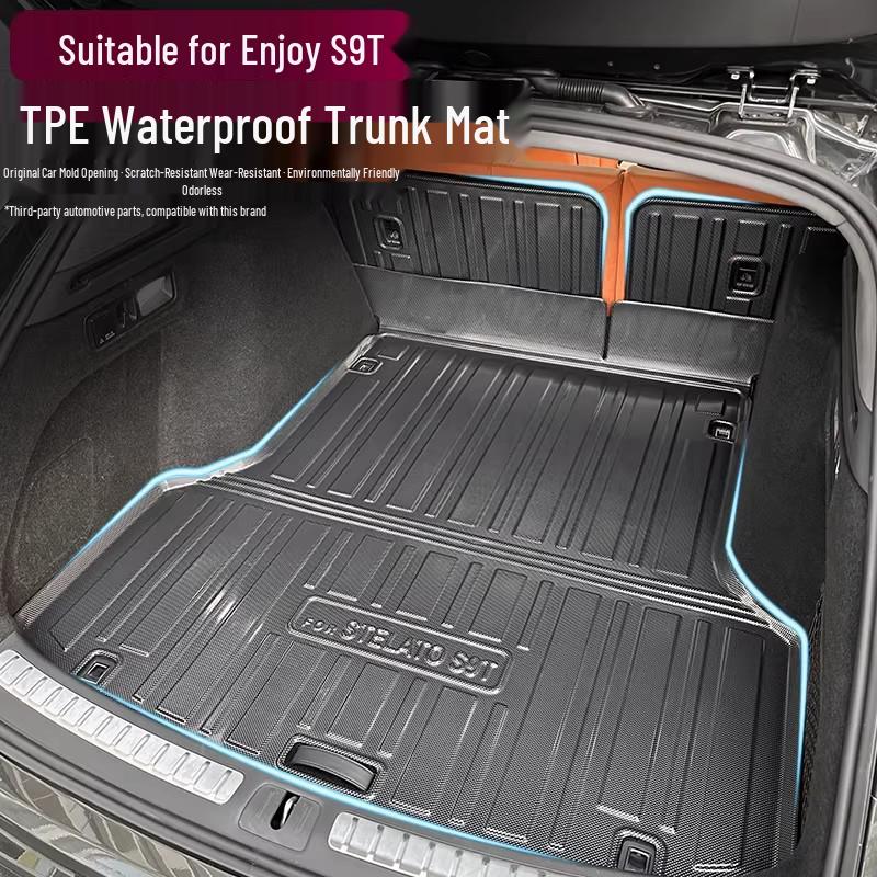 Hongjie S9T TPE Waterproof Trunk Mat - Car Interior Protection Accessory