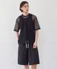 SENTAIR Easy Wide Bermuda Pants_Black