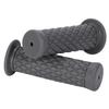 Nakira Motorcycle Grip Moped Handle 22.2mm Non-Penetrating Rubber C Type