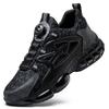 Rotating Button Safety Shoes Men For Work Sneakers Shoes Anti Smash Puncture-Proof Protective Men Shoes Steel Toe Work Boots