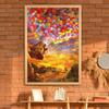 Tenyo Disney Carl's Flying House Jigsaw Puzzle 1000 Pieces 51x73.5cm with Glue Spatula and Service Card