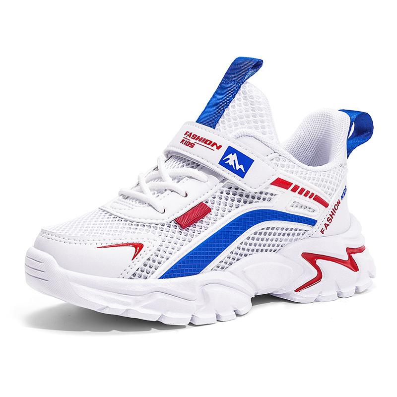 Vanmie Casual Sneakers for Kids Summer Mesh Sneakers Shoes Walking Running Shoes Boy Girls Children White Shoes