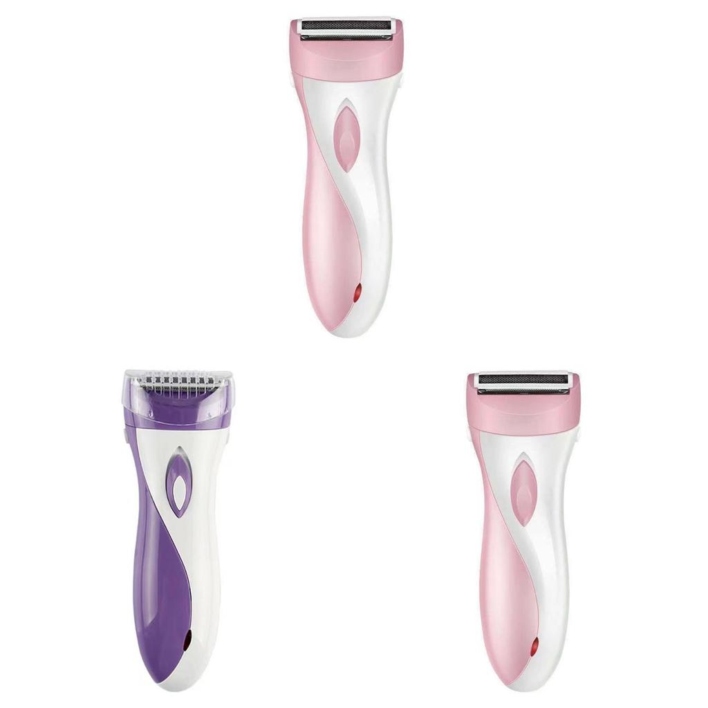 Womens Bikini Area Electric Trimmer With Detachable Water Washable Head For Sensitive Skin