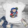 Coraline Amazing Tees Classic Women's T Shirts Vintage Short Sleeve Crewneck T-Shirt Summer Clothing T-Shirts Women’s
