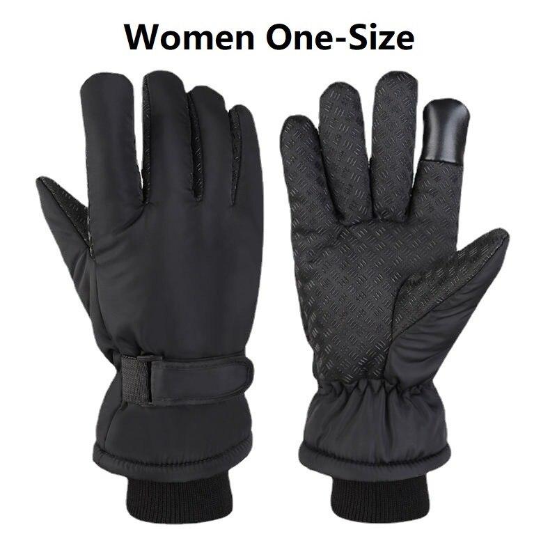 Gants de ski d'hiver pour hommes, imperméables, coupe-vent, pour sports de plein air, cyclisme, vélo, moto, randonnée, camping, gants chauds pour les mains