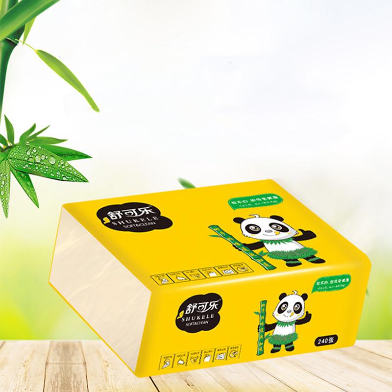 60Pcs/Pack Nature Bamboo Soft Paper Napkin For Table Dinner Paper Tissues