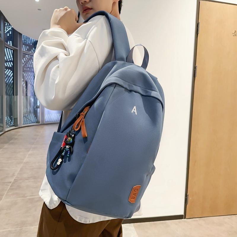 Backpack Men's Large Capacity Junior High School High School Student School Bag Japanese Casual Versatile New Travel Backpack Women