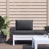 Vidaxl Pallet Cushions, 2 Pcs, Anthracite, Oxford Fabric
