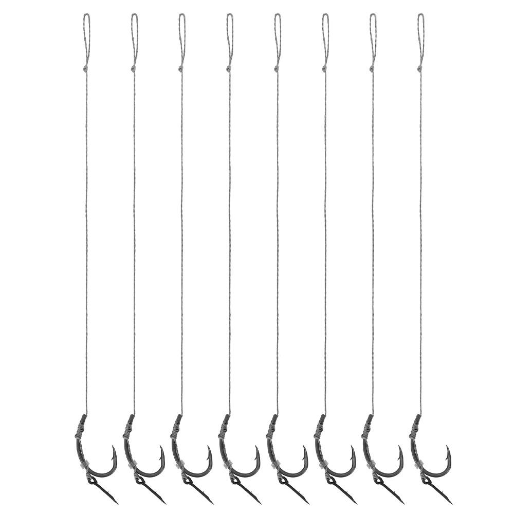 Barbed European Lure Feeder Rig Nylon Carp Fishing Hooks  Freshwater Fishing