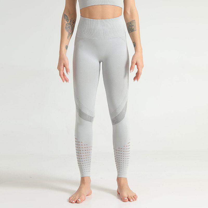 Stylish Women's Seamless Yoga Pants Featuring High Waisted Design For Ultimate Comfort And Support