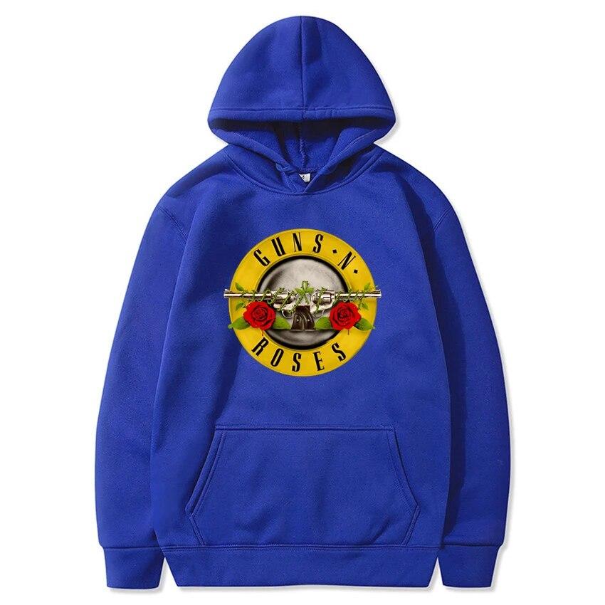 Hudba Rocková kapela Mikiny Guns N' Roses Potisk Unisex Ženy Streetwear Mikiny Mikiny Harajuku Pulovry Unisex Tepláky Oblečení
