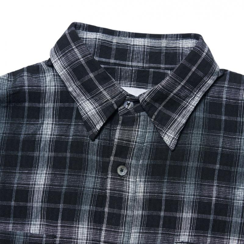 Nomanual O.d Check Shirt   Black