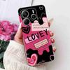 For Xiaomi Redmi Note 14 Pro 5G Case Beautiful Flower Heart Cover Soft Silicone Casing For Redmi Note 14 Note14 4G Cover Coque