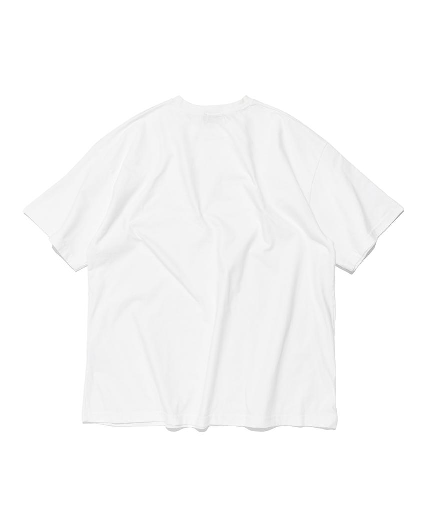Wogseuaenko Surfboard Washed Short Sleeve T-Shirt (White)