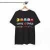 Game Over Pacman Tshirt Retro Arcade Gaming Graphic Unisex Heavy Cotton Tee Unisex T-Shirt